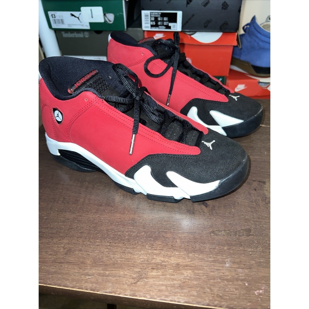 Size 7Y - Air Jordan 14 Retro Gym Red
